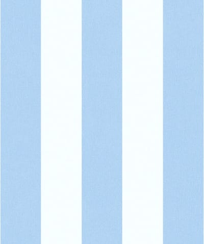 Kinderbehang Profhome 381485-GU vliesbehang licht gestructureerd met kinder patroon mat blauw wit 5,33 m2