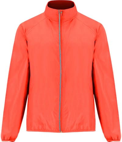 Roly Men´s Glasgow Windjacket RY5050 - Fluor Coral 234 - XL
