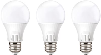 Kobi Premium LED Lamp E27 9W - 810lm - 3000K - 230V - 30.000 Branduren - Standaardvorm - Voor Duurzame Huisverlichting - 3 stuks