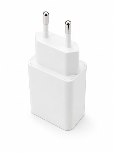 YSONIC Oplader - Universele Lader - USB A Poort Adapter - Type A Stekker - Geschikt voor Smartphones, Oordopjes, Smartwatches en Powerbanks - Parelwit