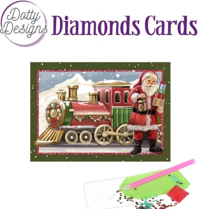 Dotty Designs Diamond Cards - Christmas Train