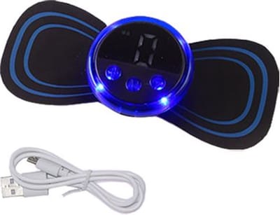 EMS massage - Digitaal - EMS Mini massage apparaat - Elektronische spierstimulatie massage - Elektromassage - Elektrostimulatiemassage - -Nek - Rug - Buik - Spier
