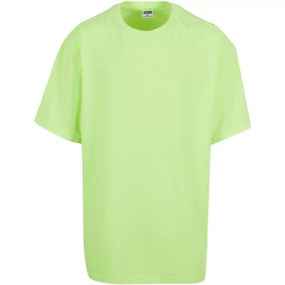 Urban Classics - Tall Heren Tshirt - S - Geel