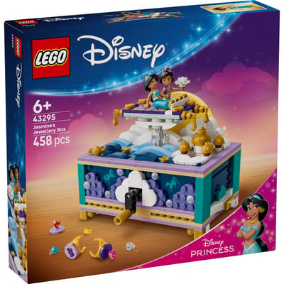 LEGO Disney LEGO® DISNEY 43295 Princess jasmijn juwelendoos met vliegend tapijt en de karakters Aladdin en jasmijn