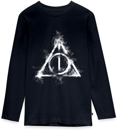Harry Potter Relieken Van De Dood Premium T-Shirt Tiener Lang