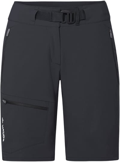 VAUDE Badile Shorts II, Outdoor Broek, Dames Outdoor Sportbroek, Winddicht, Softshell, Regular fit