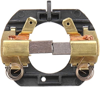 Koolborstelhouder - Borstelhouder Vervanging - Booronderhoud - Duurzaam Koolstofmateriaal - 45 x 35 x 11 mm - Zwart
