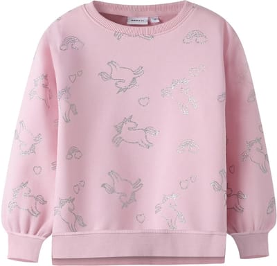 NAME IT - NMFBIRKY LS NREG SWE BRU - Meisjes - Sweaters