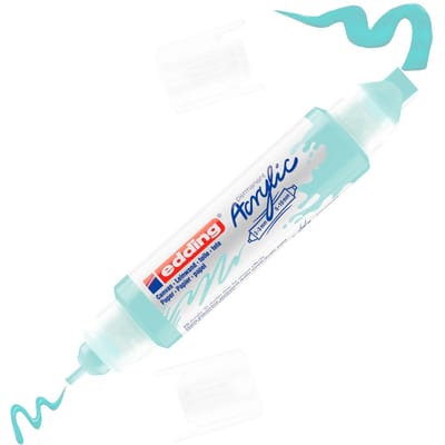 Edding 5400 3D double liner - Acrylmarker - Pastel Blauw (916)