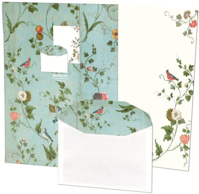 Briefpapier met enveloppen: Mirror Room, Oude Kerk Amsterdam