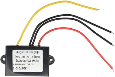 Dailygoods - Spanningsomvormer - DC Naar DC 72V - Waterdicht - IP67 - 10A - Geschikt voor Elektrische Voertuigen - Transformatormodule