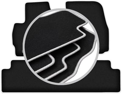 CARLUX-SILVER automatten voor: Mazda Premacy II minivan (2005-2010)