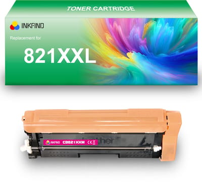 INKFIND TN821XXL Magenta tonercartridge compatibel met Brother TN821XXL TN-821XXL Magenta toner cartridge - 1-pack Magenta