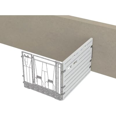 Modulaire individuele kalverbox uitbreiding tegen een muur Kerbl