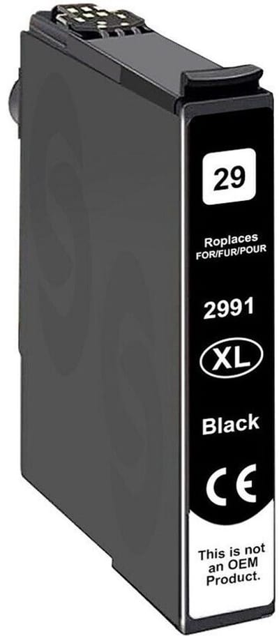 26XL Zwart - Huismerk inktcartridge compatible met Epson Expression Premium XP 510 / Epson Expression Premium XP 520 / Epson Expression Premium XP 600 / Epson Expression Premium XP 605 / Epson Expression Premium XP 610 / Expression Premium XP 615