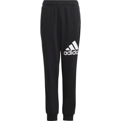 Joggingbroek klassieke pasvorm katoen grote logo kind adidas Essentials