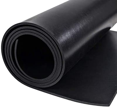 Antislip rubberen mat 100 x 200 cm - 3 mm dik - Glad en duurzaam voor vloerbescherming in garage, kelder en werkplaats