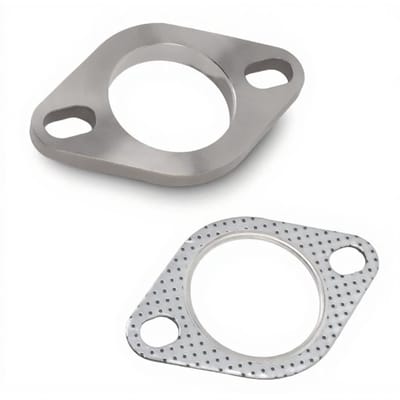 Dailygoody - Uitlaatflensverbindingsset - 2-inch - Roestvrij staal