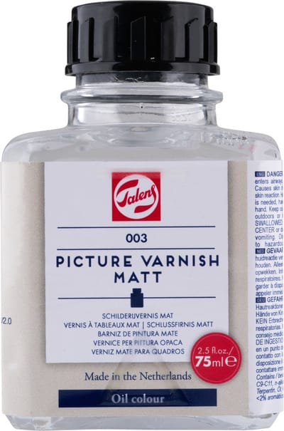 Schilderijvernis Mat Flacon 75 ml - Olieverf Slotvernis