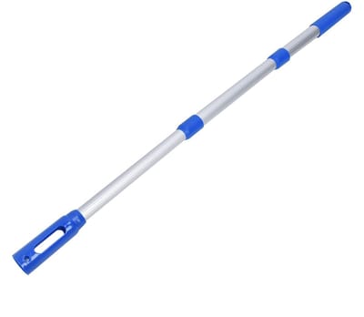Dailygoody - Zwembadpaal - Telescopische Paal - Voor Zwembadreiniging - 17,5 Inch - Verstelbaar tot 34,6 Inch - Geschikt voor Skimmernetten - Aluminiu...