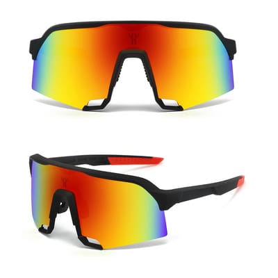 Dernières Lunettes de Soleil Stylées Hommes Femmes Baseball Cyclisme Lunettes de Sport Extérieur Course à Pied Lunettes UV400 VTT Vélo Lunettes de Vélo