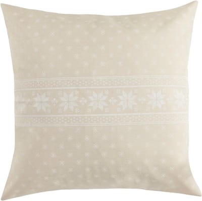Britt Wit Kussen | 45 X 45 | Sierkussen Voor Woonkamer Of Slaapkamer