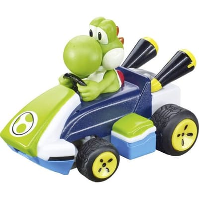 Carrera RC voertuig Auto - RC Auto Mini - Mario Kart™ - Yoshi - 6,2cm Lang - 2,4GHz RC Model Kant en Klaar - Carrera Bestuurbare Auto
