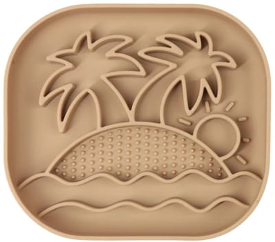 Bloom - Slowfeeder - Palm - Taupe - Hond - Anti Schrokbak