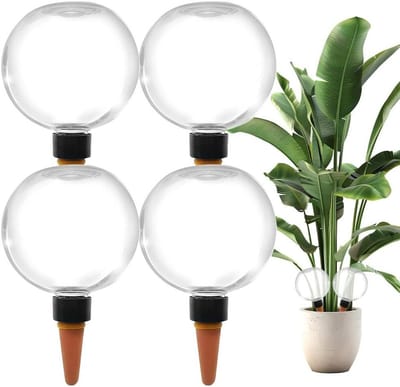 Automatische Plantenbewatering Bol, 500 ml Waterdispenser voor Binnenplanten, Irrigatieballen voor Dagelijks en Vakantiegebruik, Efficiënte Plantenverzorging en Watergift