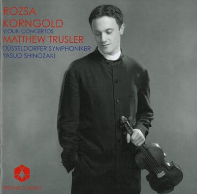 Matthew Trustler, Düsseldorf Symphony Orchestra - Violin Concertos (CD)
