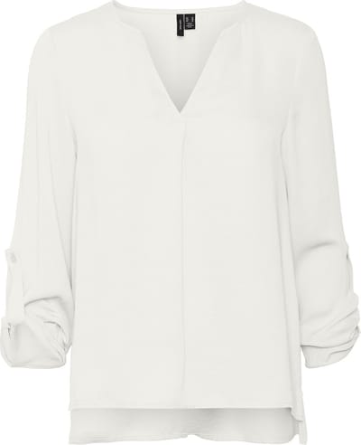 VERO MODA VMWILMA V-NECK FOLD-UP TOP NOOS Dames - Maat XS