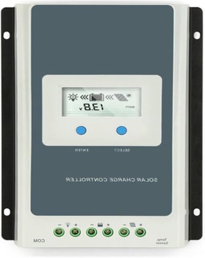 Zonne-Controller - PV Regelaar - Energie Opladen - Batterij Bescherming - 10A - Zwart