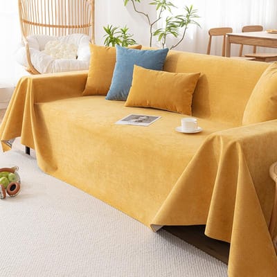 Waterdichte en Lekbestendige Bankhoes Scandinavische Stijl Volledige Hoes Stof Vierseizoenen Antislip en Krasbestendig Huisdier Bankhoes 180*130cm