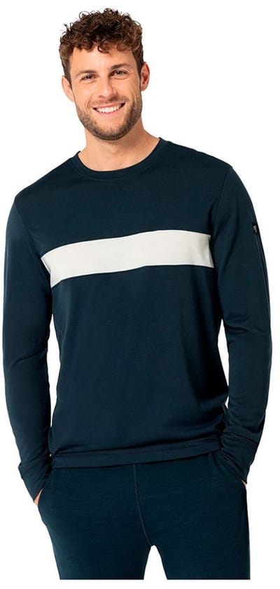 Super.natural Montana T-shirt Met Lange Mouwen Blauw L Man
