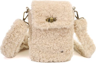 Telefoontasje Graz - Teddy - Naturel