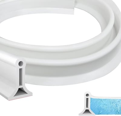 Dailygoods- Waterbeschermingsstrip 200 cm - Zelfklevend - Siliconen Afdichtstrip