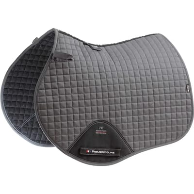 Zadeldek voor paarden in effen katoen Premier Equine Close Contact GP