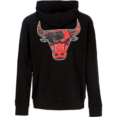 Lichtgewicht herenhoodie Nba Infill Team Logo Os Hoodie Chibul Zwart/voordeur rood