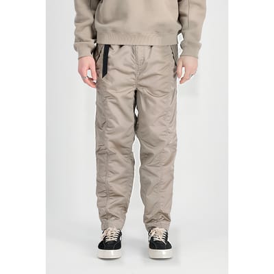 Alpha Industries Nylon Pant Uv Vintage Sand Size: XS | Tailored Pants Outlet | Heren | Beige