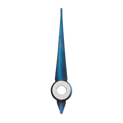 Minutenwijzer Regatis blauw, gat Ø 0,7 lengte 6,0 mm