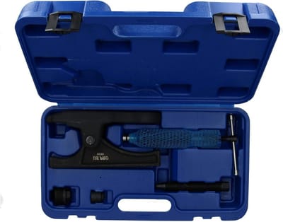 Kogelgewricht Splitter - Ophanging Gereedschap - Voertuig Onderhoud - 12 Ton Capaciteit - 105mm Opening - Zwart
