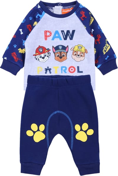 Marineblauw-grijs Paw Patrol trainingspak NICKELODEON