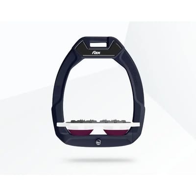 Plat Ultra Grip Veiligheidsbeugels Rood/Wit/Pruim Flex-On Safe-On