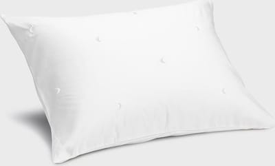 Yumeko kussensloop katoensatijn wit moon 50x70 - Bio, eco & fairtrade - 1 stuk