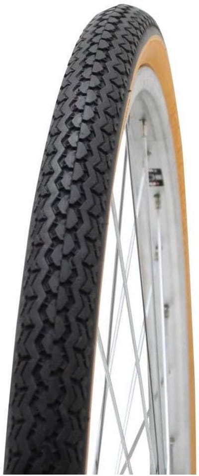 Stadsfiets Buitenband 650 x 35B (27,5 Inch) Zwart/Bruin - Geschikt voor Wegen