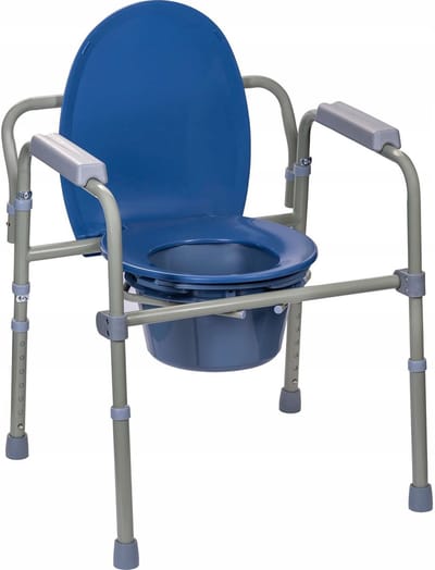 Opvouwbare toiletstoel 3in1 KT100AM