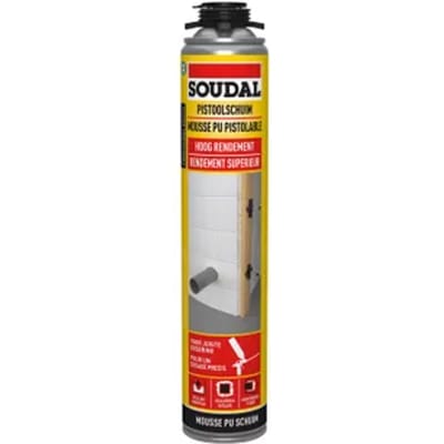 Soudal Pu Pistoolschuim Hoog Rendement 750ml