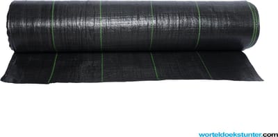 Gronddoek - worteldoek 5,25M breed x 15M lang; totaal 78,75M² - Europese top kwaliteit