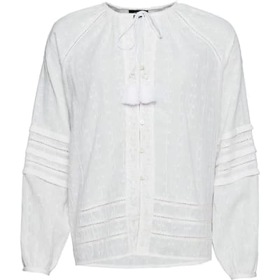 Katoenen strandblouse voor dames Superdry
