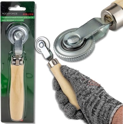 Rockforce Serie - Rol voor Bandenreparatie - 6mm - Houten Handgreep - Hardened Staal